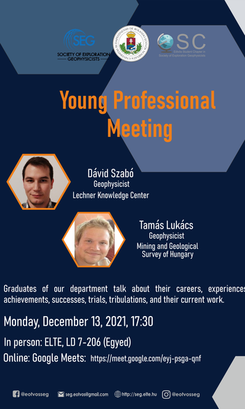 Young Professional Meeting - Szabó Dávid & Lukács Tamás