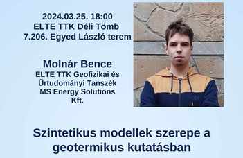 Bence Molnár's lecture